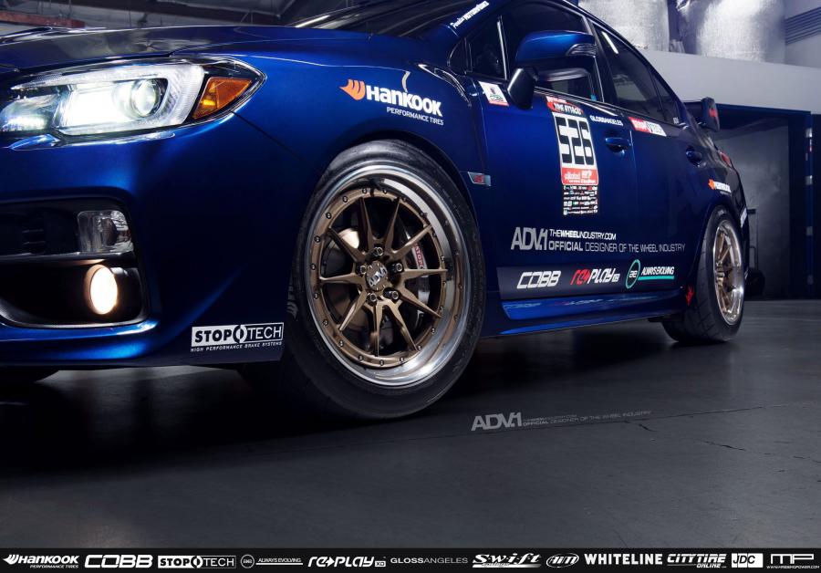  Subaru WRX STI on ADV.1 Wheels (ADV10MTFCS) 2015 года  (фото 7 из 15)
